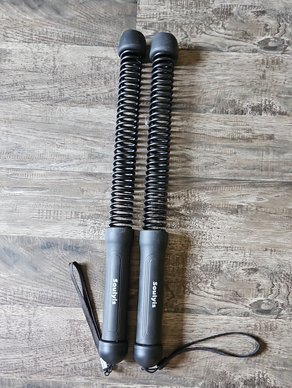 Soulvis Heavy Duty Spring Resistance Hand Grips - Black (Pair) Battle Wands